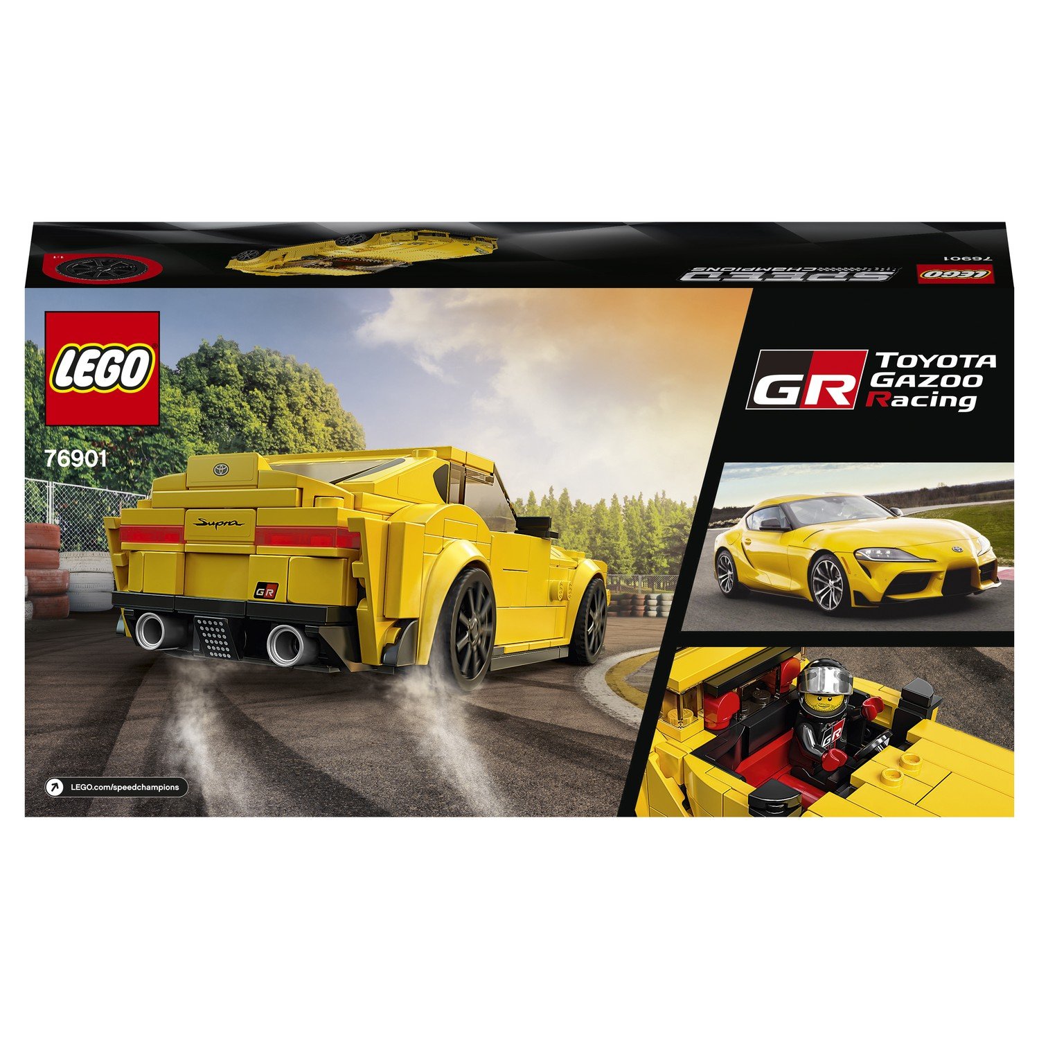 Купить в Минске Конструктор LEGO Speed Champions 76901 Toyota GR Supra Лего  Чемпионы Скорости Магазин детских игрушек и товаров для детей